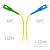 LaserCords SC/apc-SC/upc SM Simplex 2mm Patch cord