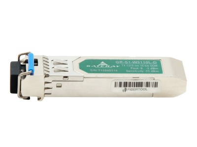 SFP singlefiber optical transceiver LC GR-S1-W3110L-D