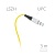 FC/upc OS2 (G657.A1) 0,9mm Optical pigtail --3m