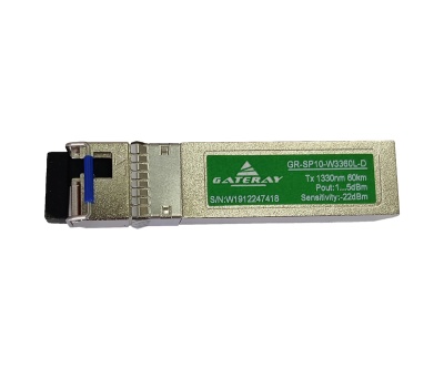 SFP+ Transceivers 10 Gbps 60 km GR-SP10-W3360L-D Single Fiber