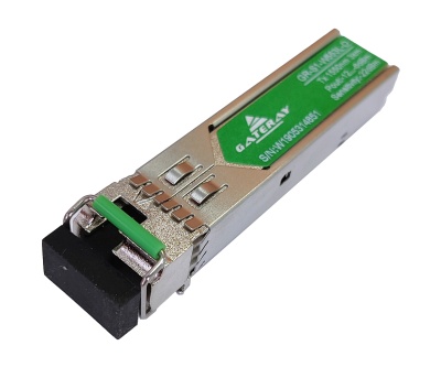 SFP singlefiber optical transceiver LC GR-S1-W553L-D