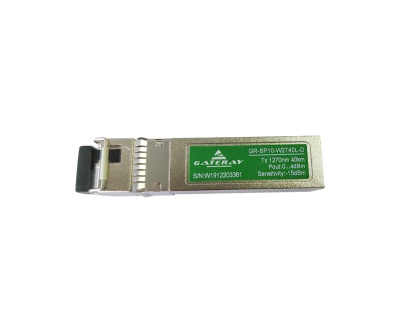 SFP+ Transceivers 10 Gbps 40 km GR-SP10-W2740L-D Single Fiber