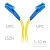 LaserCords LC/upc-LC/upc SM Duplex 2mm Patch cord