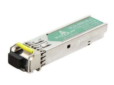 SFP singlefiber optical transceiver LC GR-S1-W55120L-D