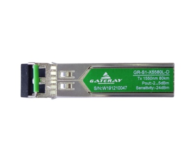 SFP dualfiber transceiver LC GR-S1-X5580L-D