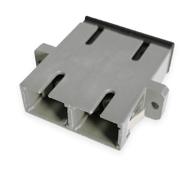 Adapter SC to SC Duplex MM with Flange, UPC