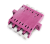 LC to LC Quad Multimode OM4 Adapter, UPC