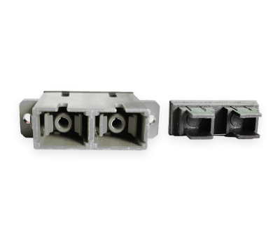 Adapter SC to SC Duplex MM with Flange, UPC