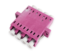 LC to LC Quad Multimode OM4 Adapter, UPC