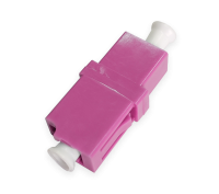 LC to LC Simplex Multimode OM4 Adapter, UPC