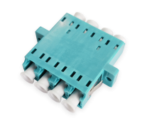 LC to LC Quad Multimode OM3 Adapter, UPC