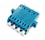 LC to LC Quad Singlemode Adapter, UPC