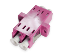 LC/UPC to LC/UPC Duplex Multimode OM4 Adapter