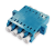 LC to LC Quad Singlemode Adapter, UPC